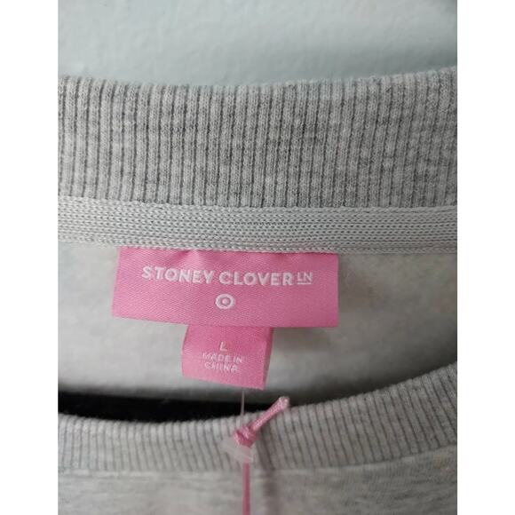 NWT Women’s Large Stoney Clover Lane X Target Collab Sweatshirt - Picture 4 of 6